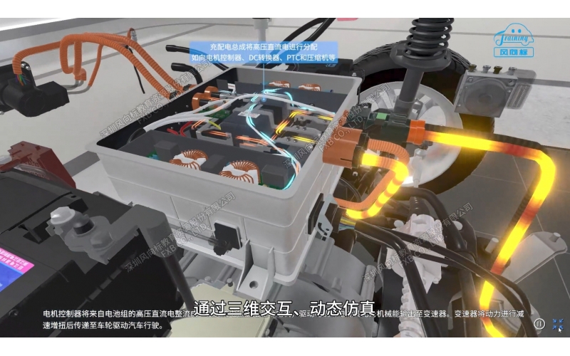 新能源整車(chē)智慧教學(xué)測試和考核系統
